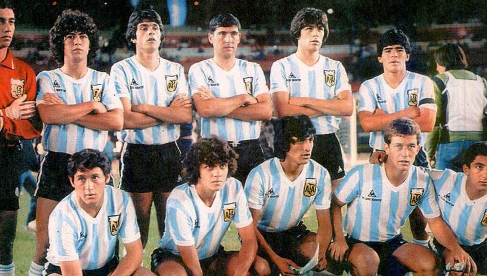 La noche en que el fútbol de Pergamino enfrentó a la selección nacional juvenil capitaneada por Maradona