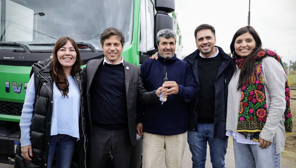 Kicillof inauguró un nuevo Parque Ambiental en Carmen de Areco