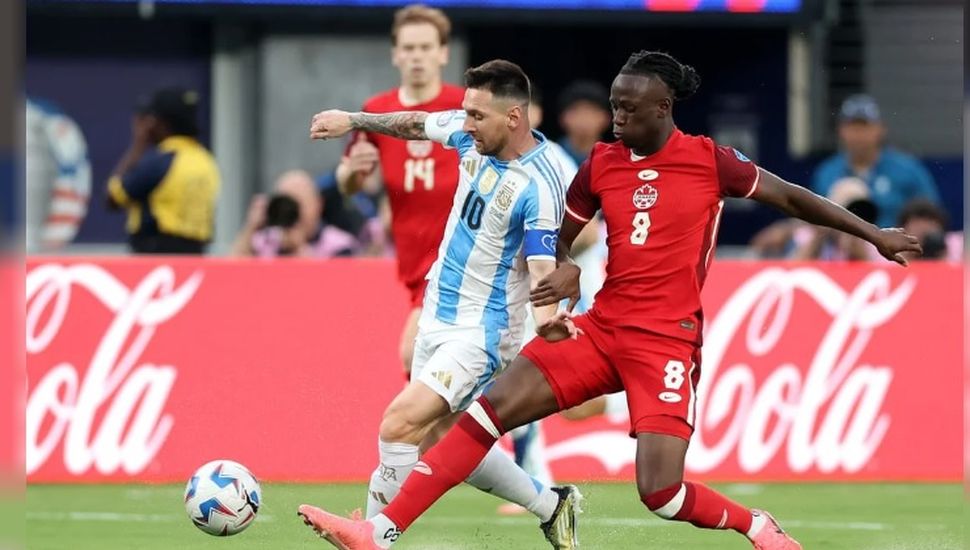 Argentina venció a Canadá y jugará la final de la Copa América