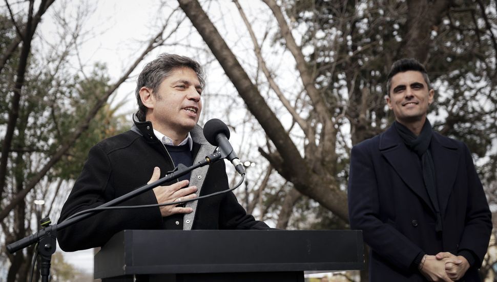 Axel Kicillof: “Milei vino a sacarse una foto, pero no se anima a caminar los barrios de La Matanza”