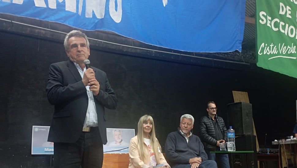Agustín Rossi: “Masagué es el intendente peronista que Pergamino se merece”