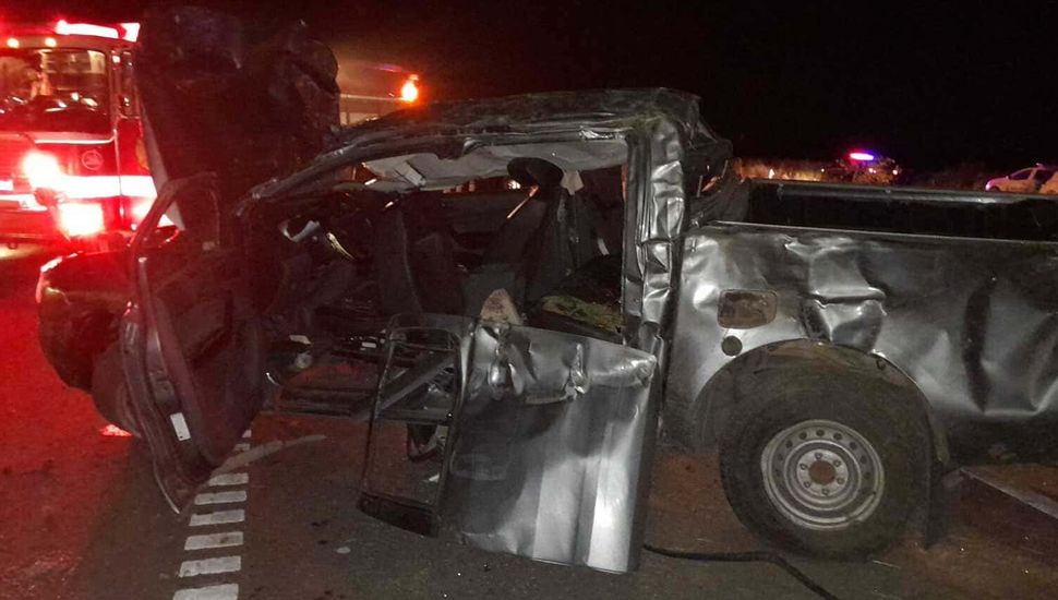 Vuelco mortal en la Autopista: una mujer perdió la vida