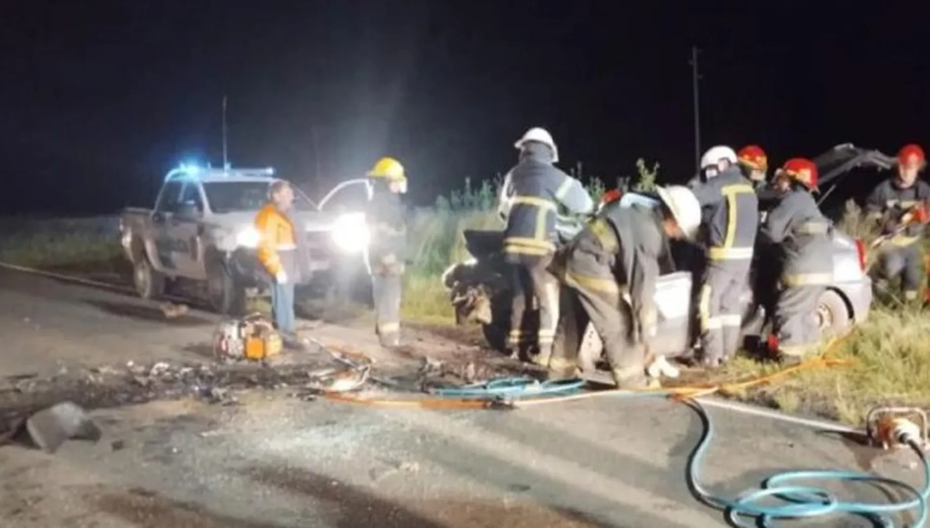 Fatal accidente sobre la Ruta 65: un muerto y cinco heridos • Diario Núcleo
