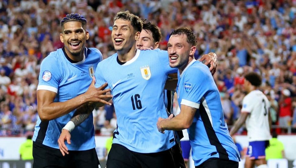 Uruguay venció a Estados Unidos y pasó a cuartos