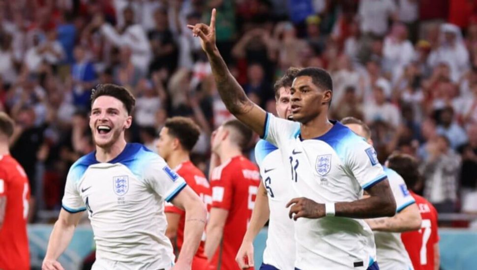 Contundente: Inglaterra goleó a Gales y clasificó a octavos