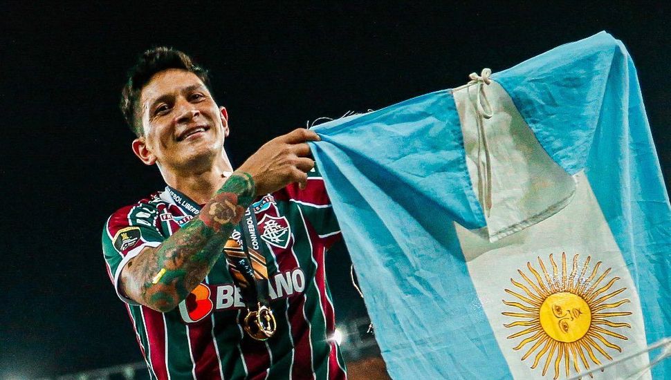 El diario "El País de Uruguay" eligió al argentino Germán Cano como el "Rey de América"