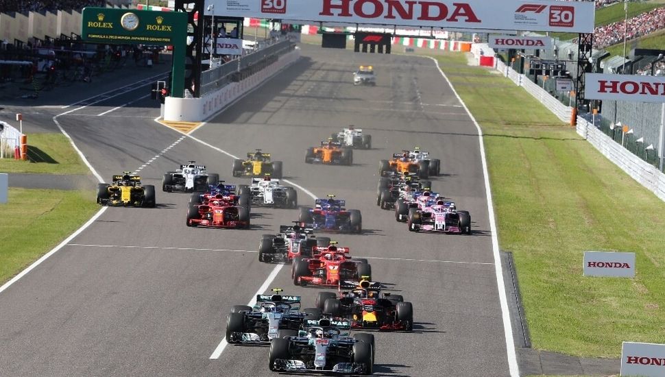 La escudería Mercedes dominó los entrenamientos en la previa al Gran Premio de Japón