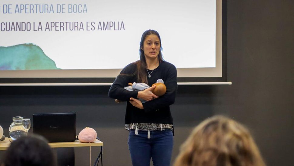 La Semana de la Lactancia terminó con una charla dirigida a profesionales de la salud