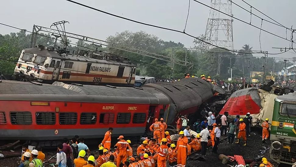 El accidente de tren en India dejó centenares de muertos
