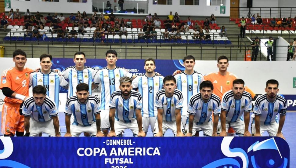 Argentina perdió la final de la Copa América de Futsal ante Brasil