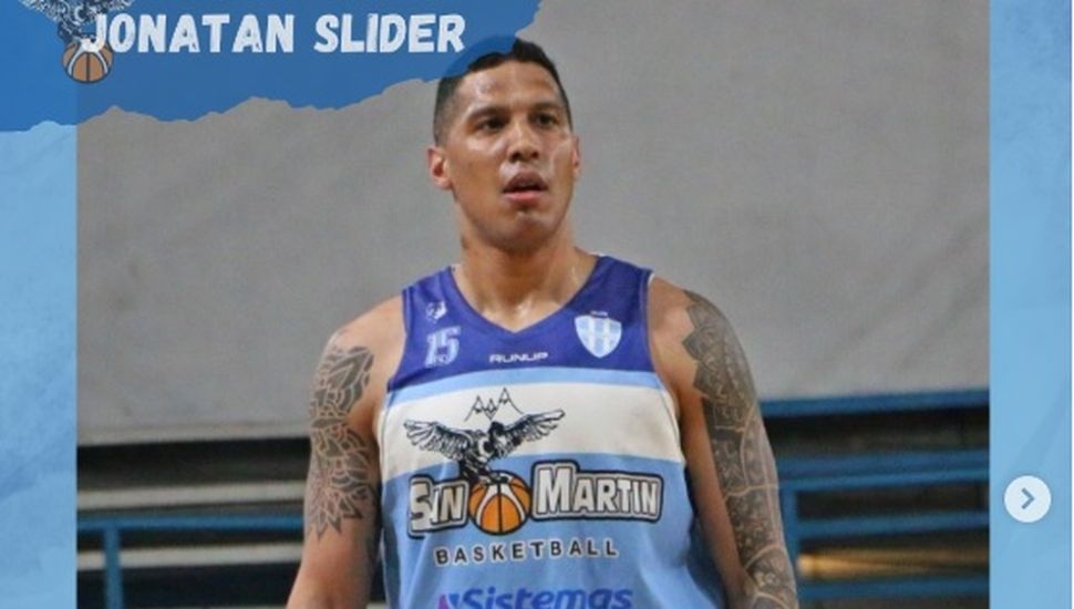 Jonatan Slider dejó San Martín y jugará en Pergamino Básquet