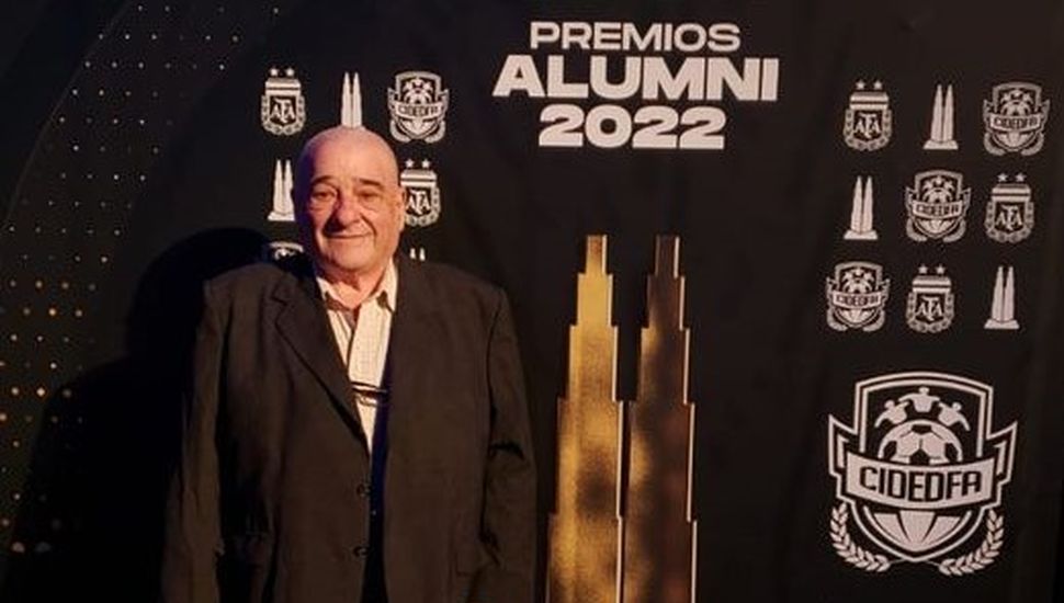 Héctor “Chulengo” Riera fue premiado como mejor dirigente de fútbol del interior
