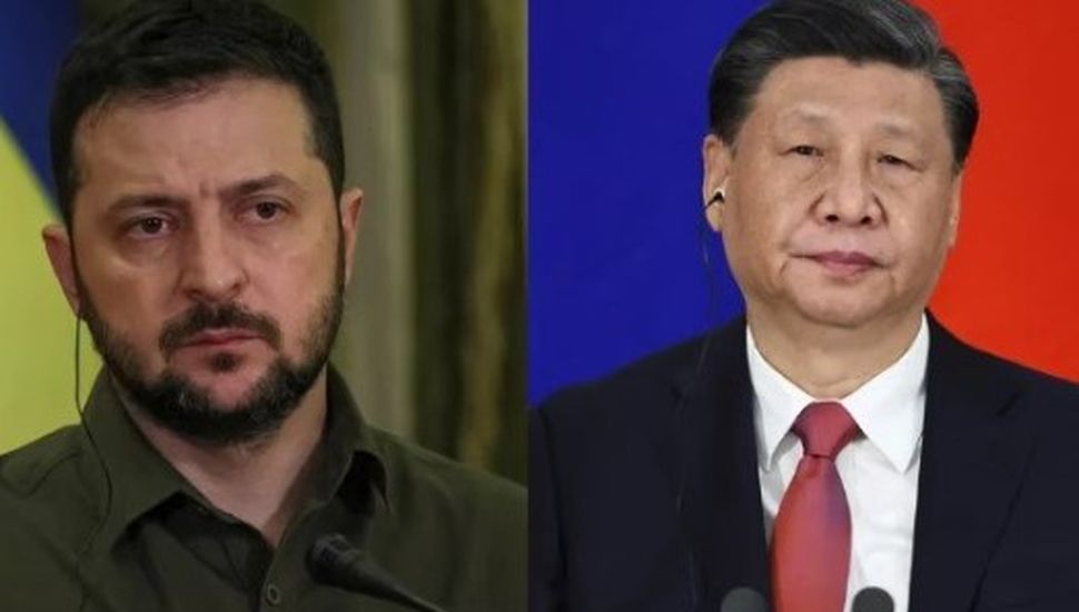 Xi Jinping le pidió a Zelenski negociaciones con Rusia