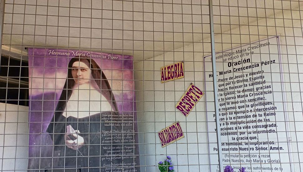 A 13 años de la beatificación de María Crescencia Pérez