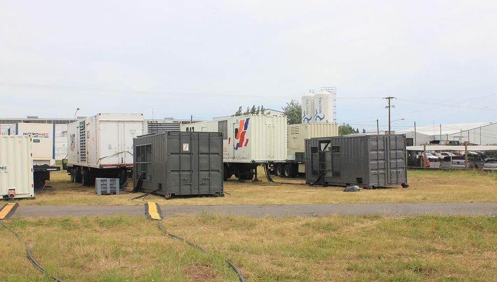 La Provincia instaló cinco generadores en Pergamino para reforzar el suministro eléctrico en verano