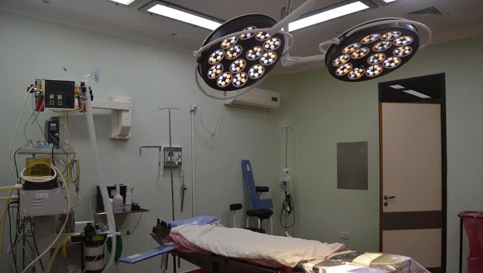 Renuevan el sistema de iluminación quirúrgica en el Hospital de Salto