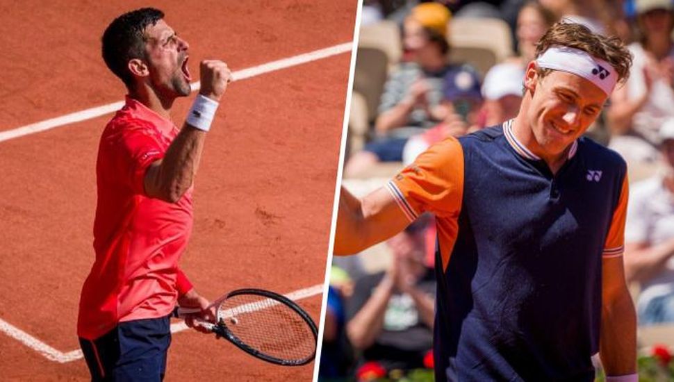 Djokovic y Ruud definen la final de Ronald Garros