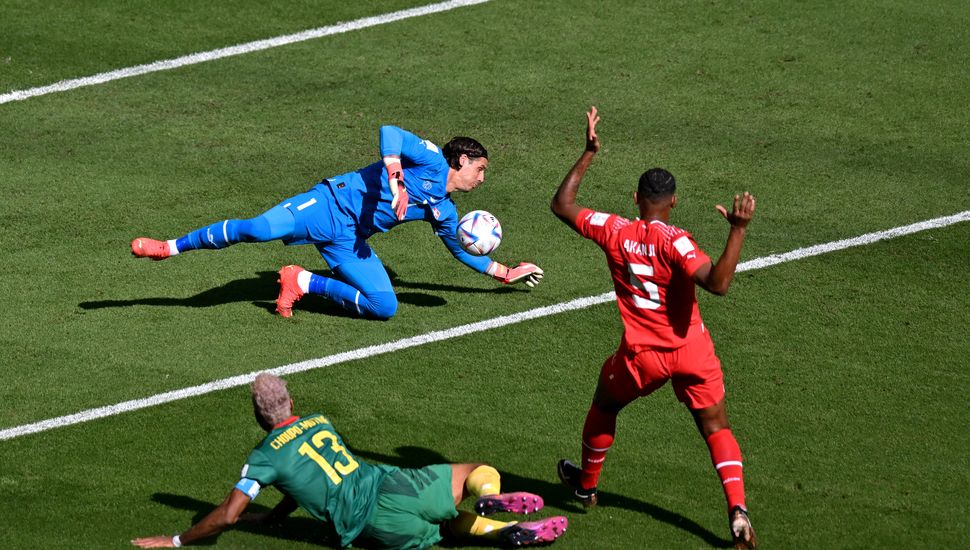 Suiza le ganó a Camerún por 1 a 0