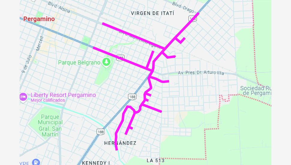 La obra de Desagües Pluviales Ramal Norte cuenta con un avance del 20%