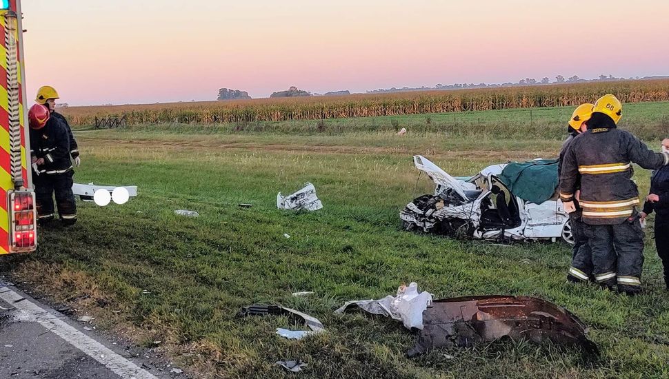 Dieron a conocer el parte médico de los heridos en el trágico accidente de la Ruta Nº 188