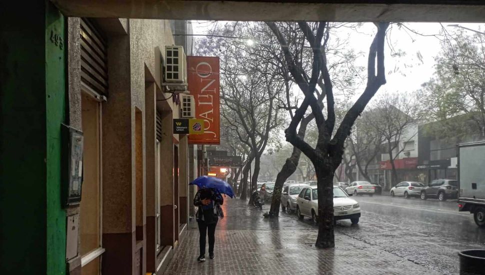 Martes pasado por agua: cuánto llovió en Pergamino