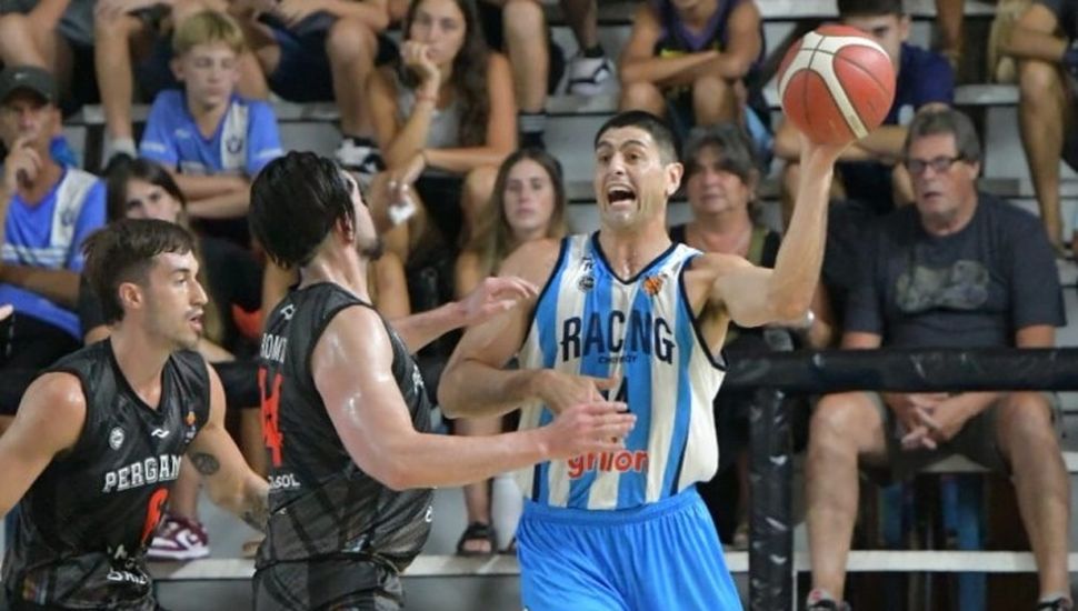 Pergamino Básquet cayó ante Racing de Chivilcoy