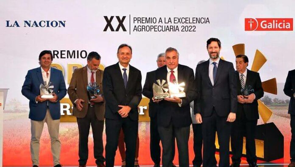 Rizobacter recibió el Galardón de Oro en los XX Premio La Nación-Banco Galicia a la Excelencia Agropecuaria