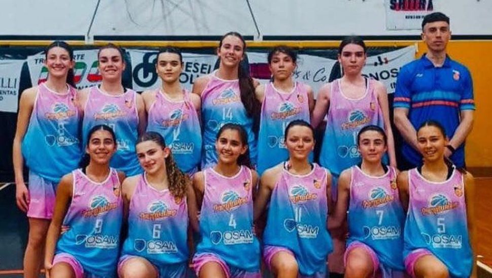 Pergamino subcampeón U-15 femenino de básquet en el Zonal de Chivilcoy