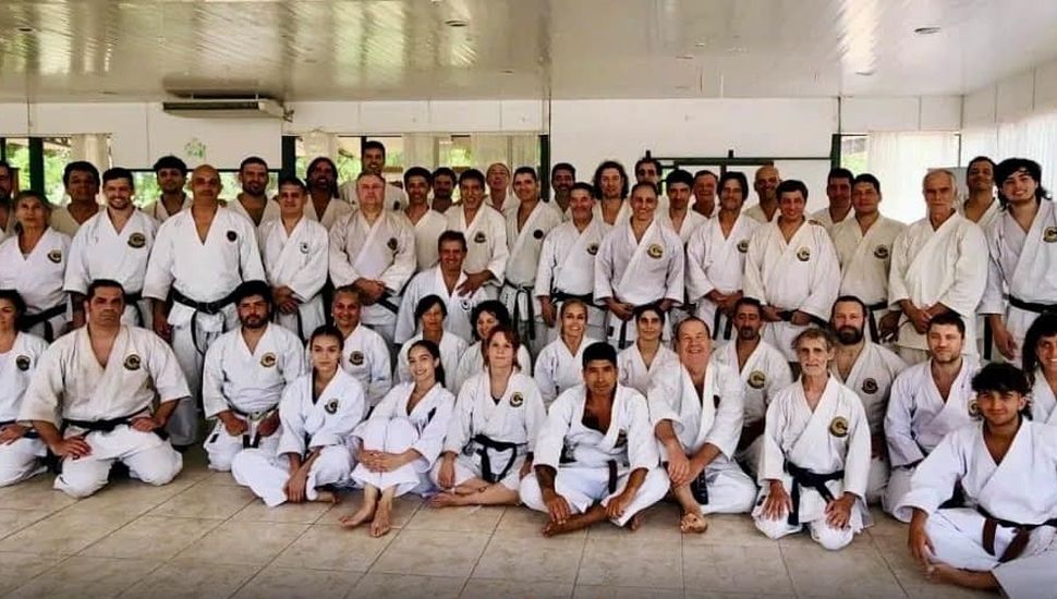 El Dojo Sonkei de Douglas Haig participó en un seminario de karate