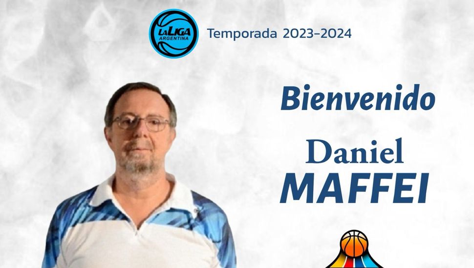 Daniel Maffei es el nuevo entrenador de Pergamino Básquet