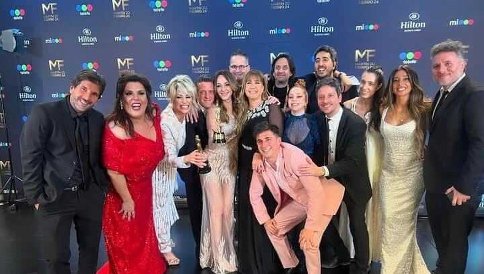 Martín Fierro 2024: un pergaminense subió al escenario a recibir el premio