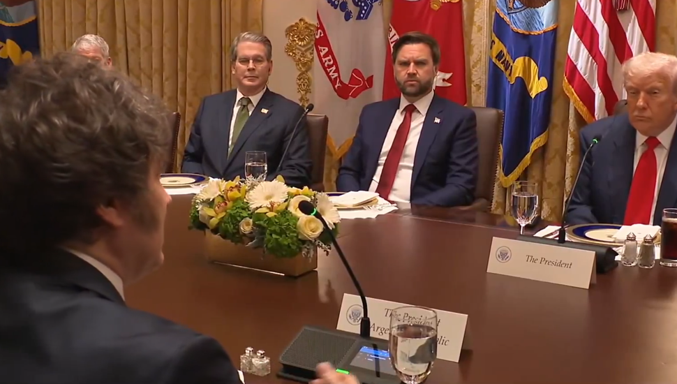 Milei recibió un fuerte apoyo de Trump en la Casa Blanca