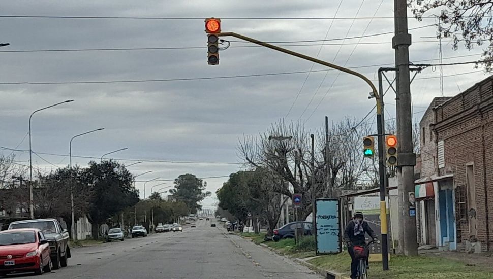 Instalaron semáforos para ciclistas en el norte de la ciudad