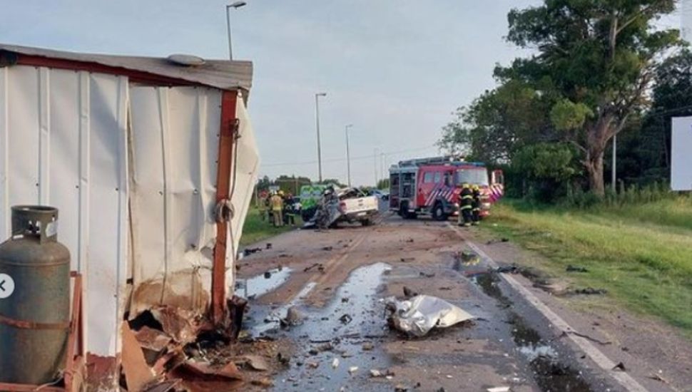 Accidente fatal en la ruta 191 en Salto: falleció un joven de 29 años