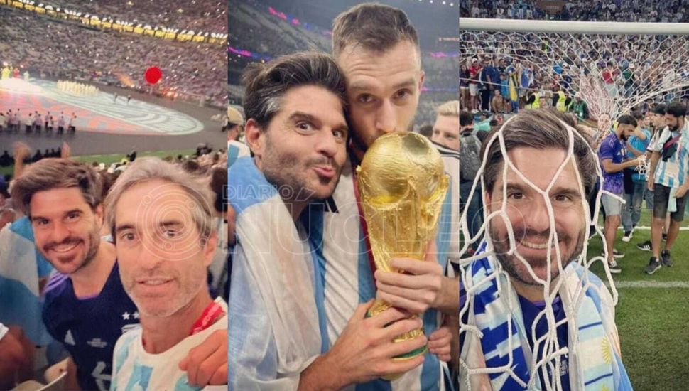 Quién es el rojense que besó la copa del mundo en Qatar 2022