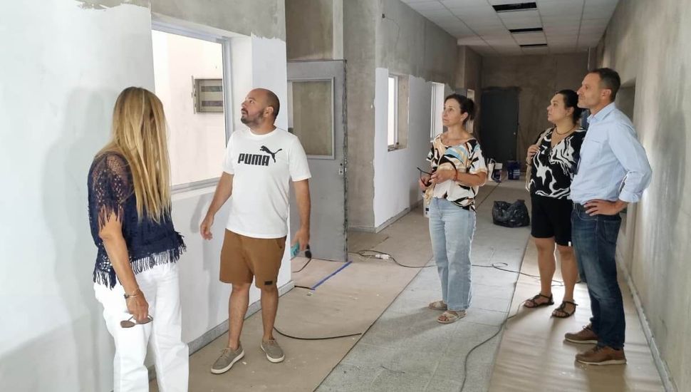 La obra de la EES N°3 de Rojas entra en su etapa final