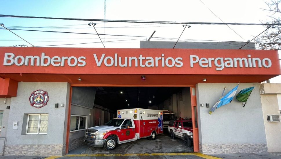 Está abierta la inscripción para sumarse al Cuerpo de Bomberos Voluntarios de Pergamino