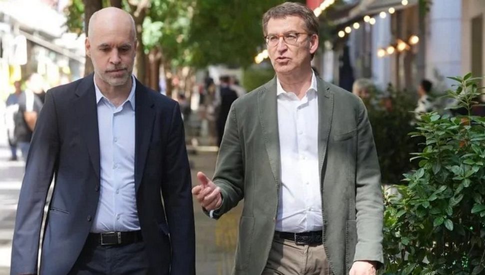 Larreta se reunió con el Presidente de España