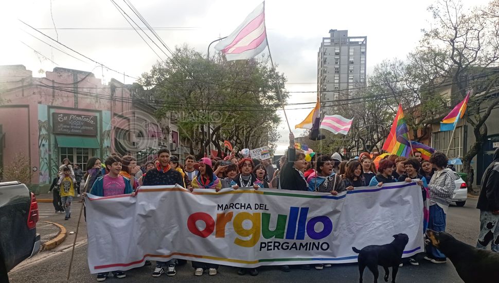 Pergamino vivió la VI Marcha del Orgullo LGBT+