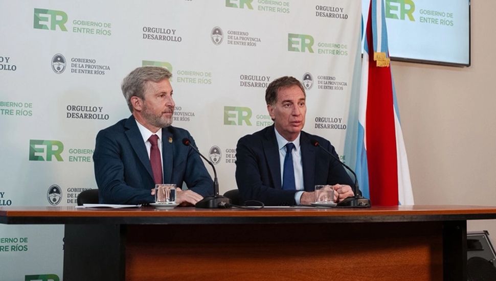 Reforma laboral: Santilli se llevó de Entre Ríos el apoyo del gobernador Frigerio