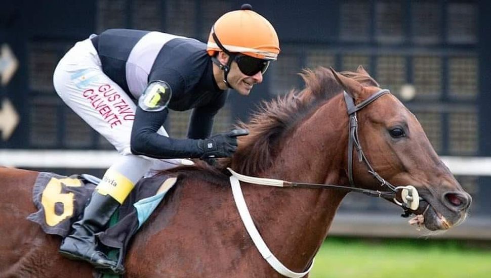 Gran actuación del jockey rojense Gustavo Calvente en Palermo y San Isidro