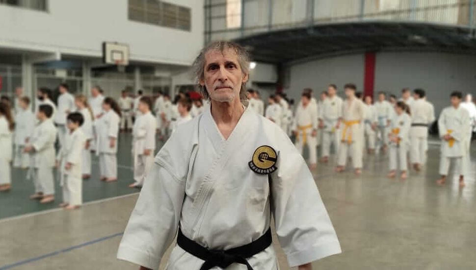 Danilo Masciotta: “Los que entrenamos karate no lo hacemos para combatir, lo hacemos para disciplinarnos”