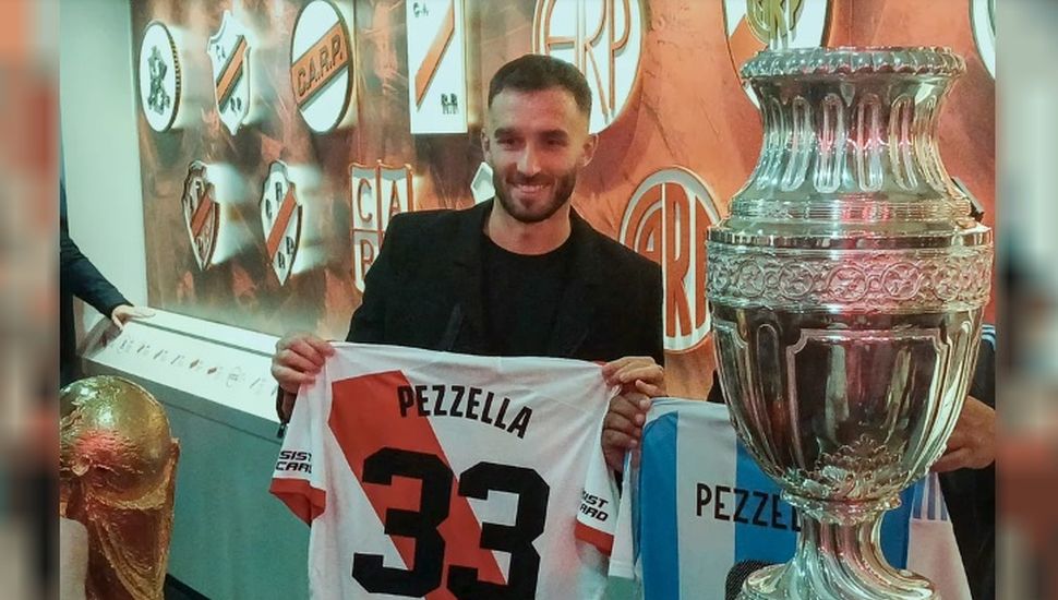 River presentó a Germán Pezzella