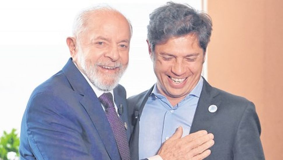 Kicillof se reunió con Lula da Silva en México