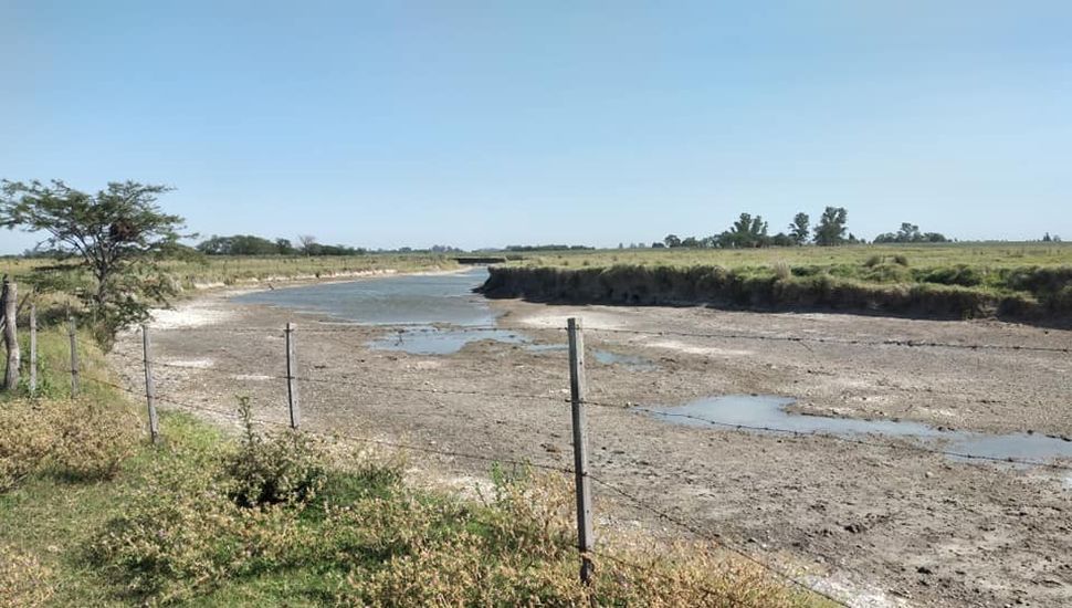 La sequía histórica dejó sin agua zonas del Río Rojas