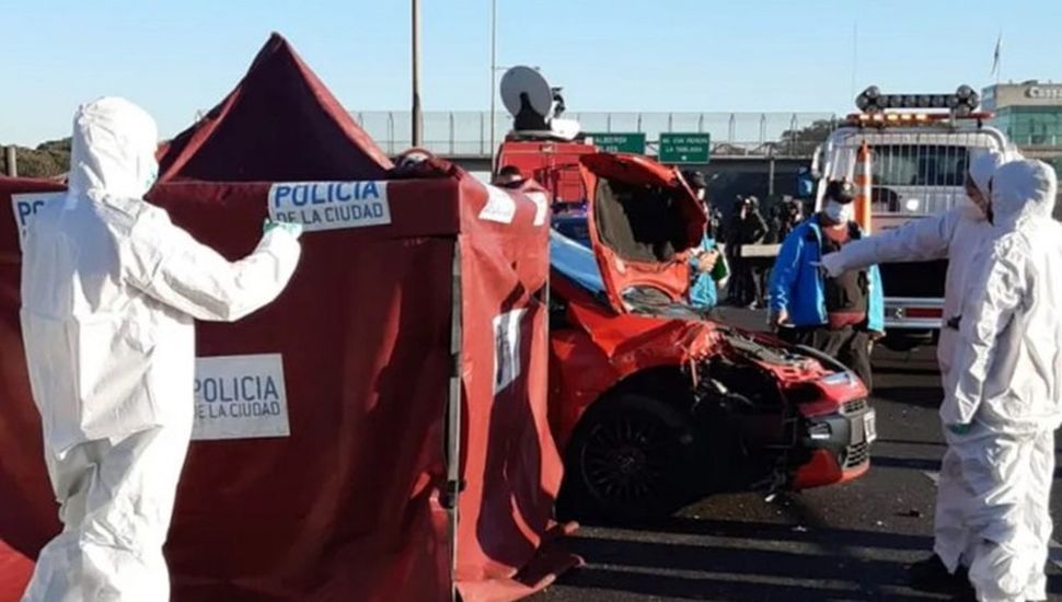 Fatal accidente en la Autopista General Paz