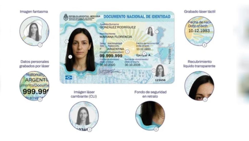 Cambios en el diseño de los DNI desde febrero