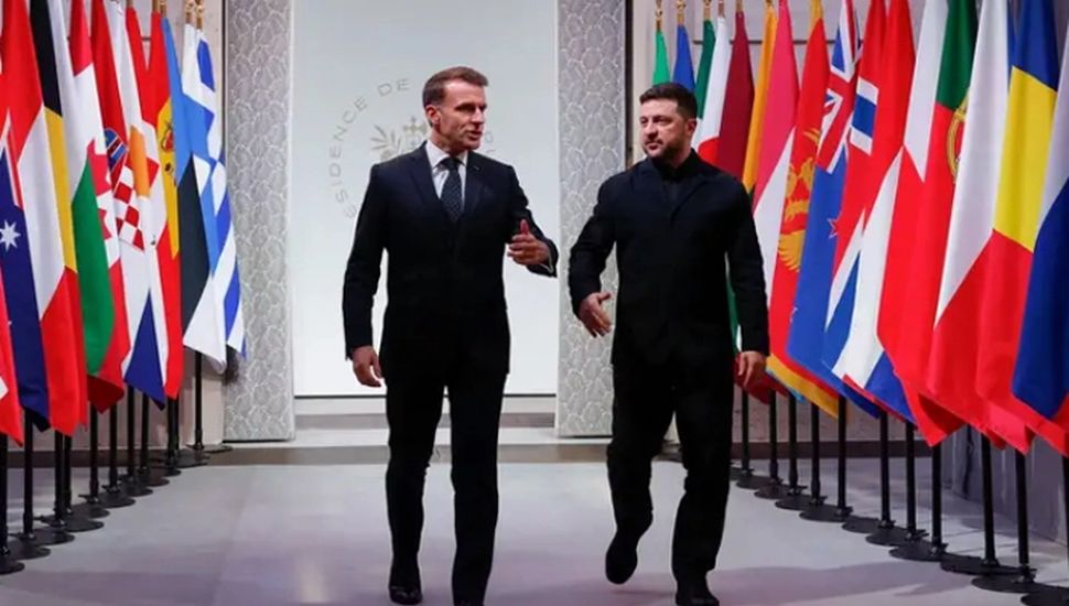 Macron, Starmer y Zelenski impulsan fuerza multinacional en Ucrania