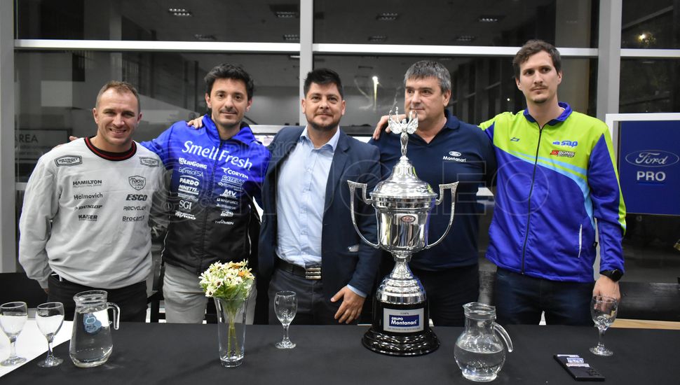 Presentaron la Copa Montanari en Pergamino con figuras del Turismo Carretera