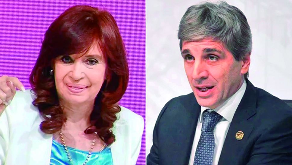 Fuerte cruce entre Cristina y Caputo por el manejo de la deuda